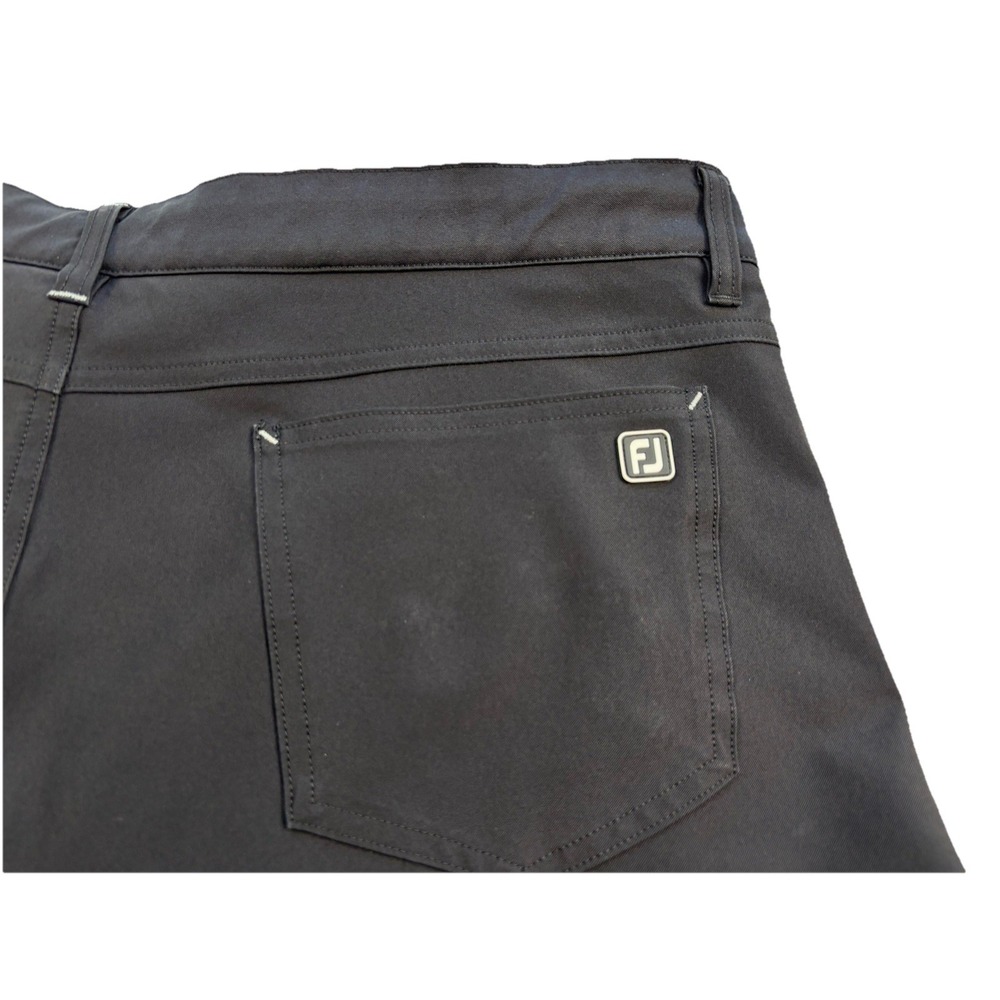 FootJoy FJ Performance Golf Pants Athletic Fit Black Men's Size 40x30 Stretch - Picture 7 of 12